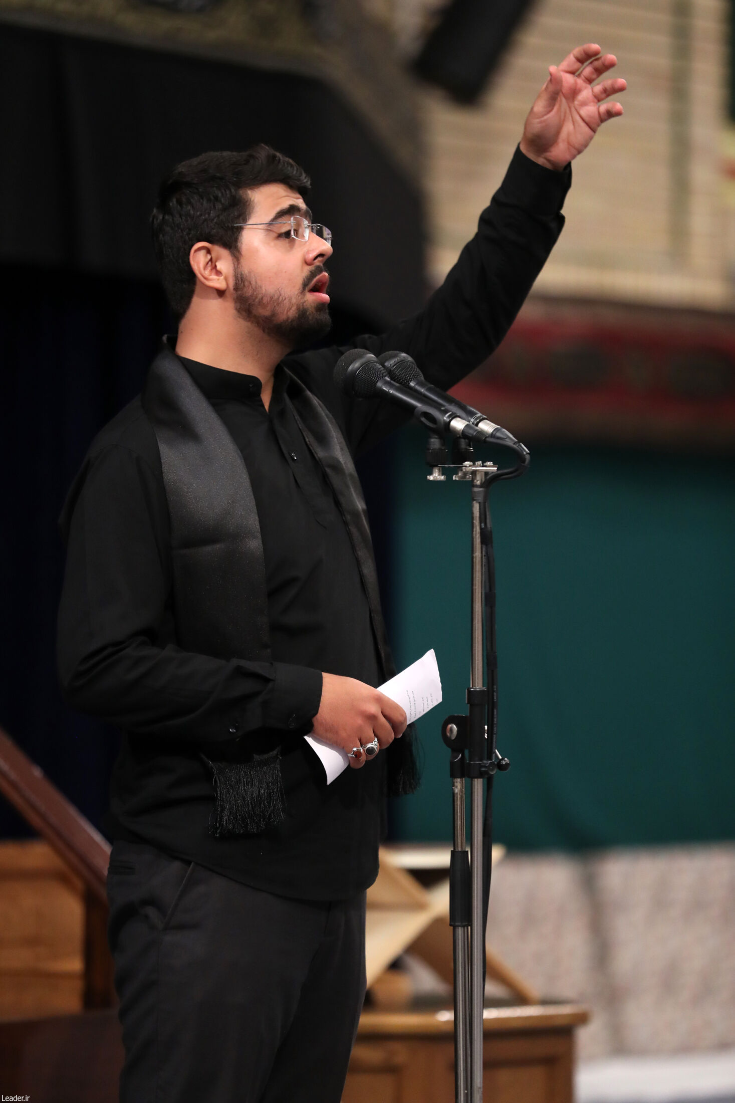 مراسم عزاداری اربعین حسینی با حضور رهبر انقلاب