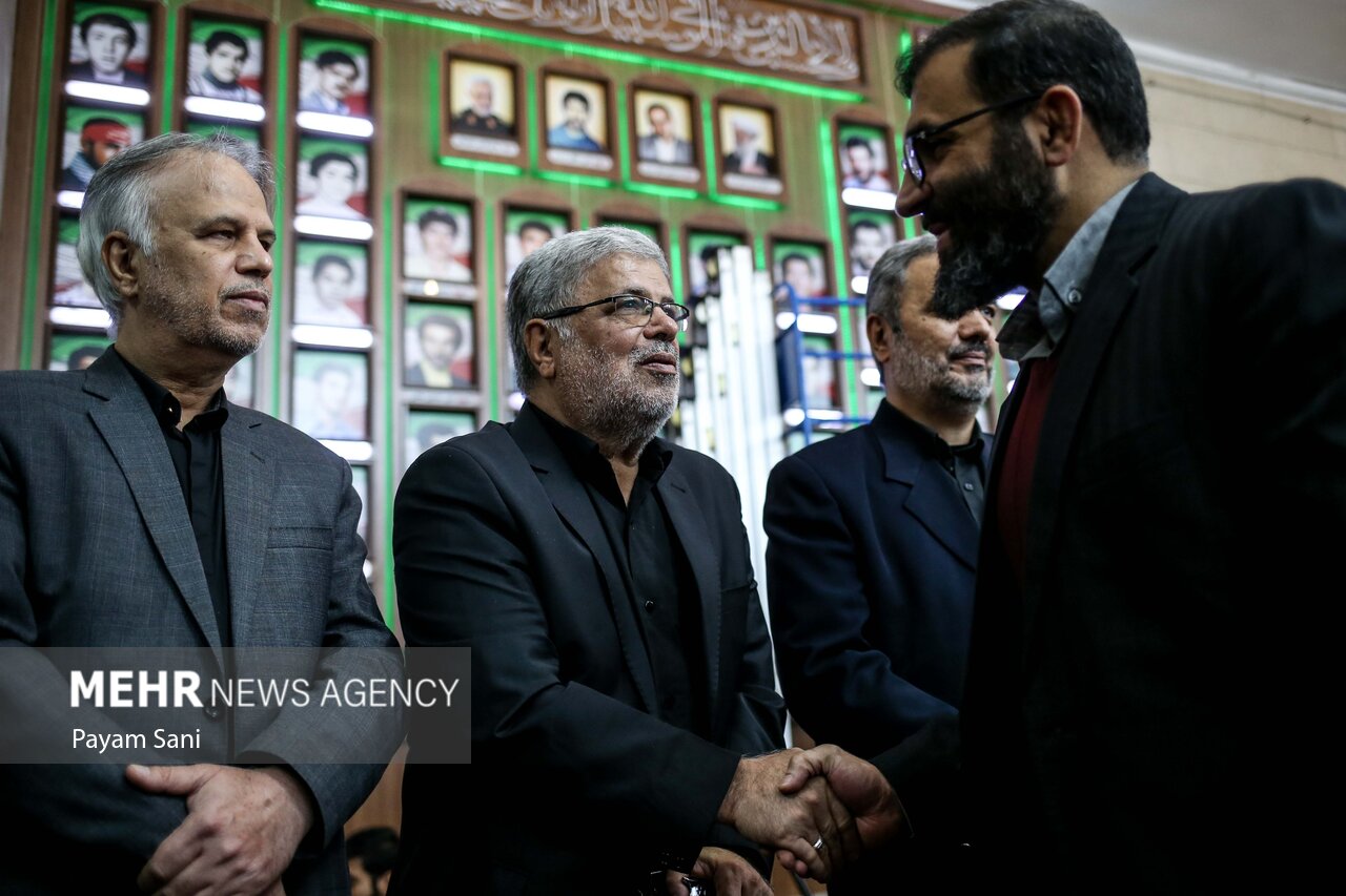 مراسم یادبود شهید دکتر علی حیدری