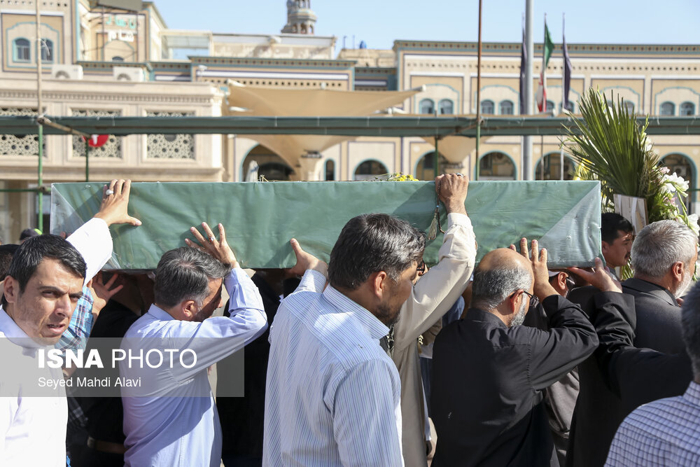 تشییع پیکر مطهر شهید مدافع حرم محمد صابر امیری