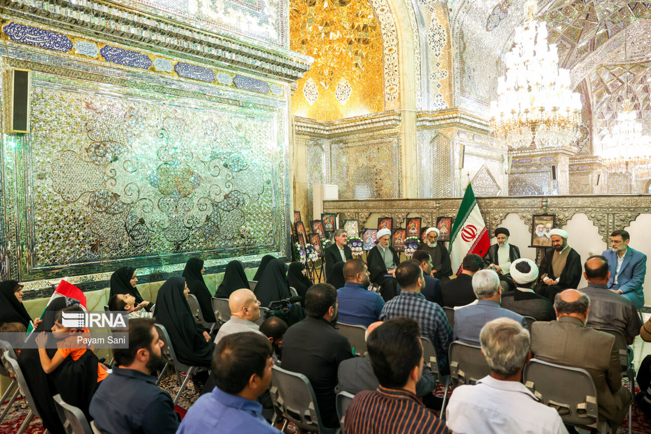 سخنرانی رئیس جمهور در جمع مردم شیراز