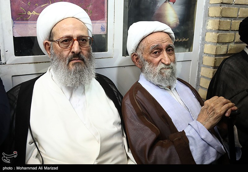  مراسم ترحیم و بزرگداشت همسر آیت‌الله سیستانی در قم