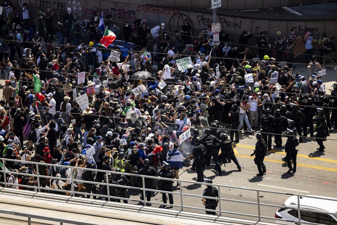 اعتراضات لس‌آنجلس