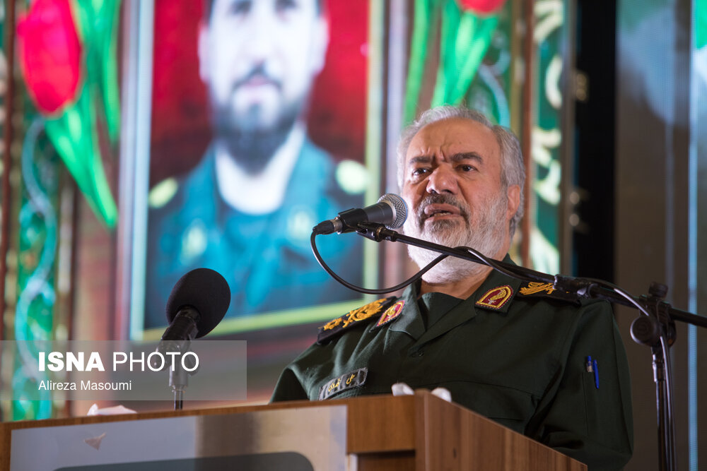 مراسم گرامیداشت شهدای نیروی هوافضای سپاه