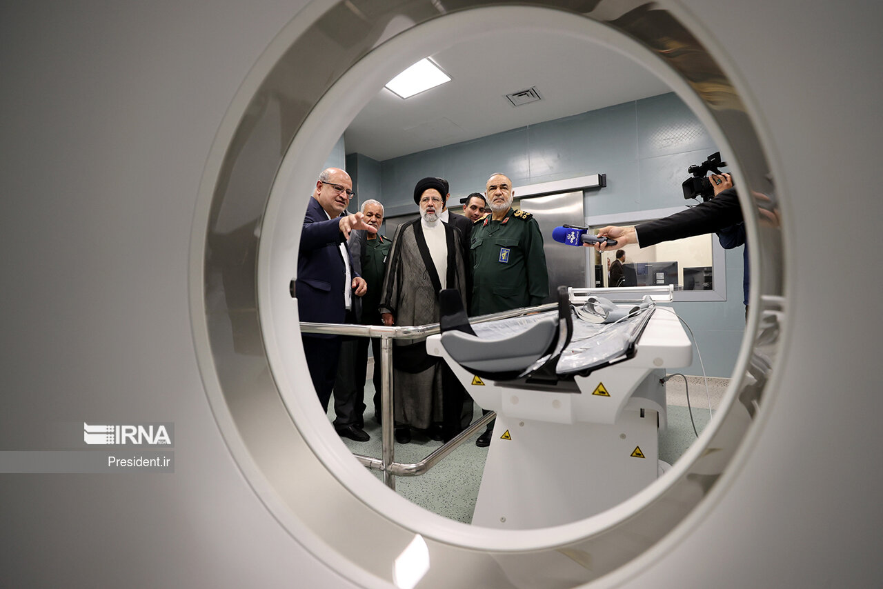 افتتاح بیمارستان ۸۲۱ تختخوابی غدیر