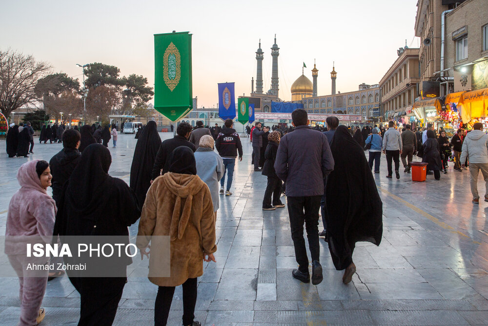 لیلة الرغائب شب آرزوها در حرم حضرت فاطمه معصومه(س)