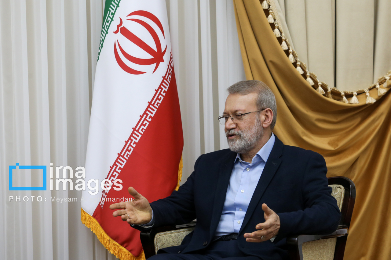 دیدار وزیر انرژی روسیه با لاریجانی