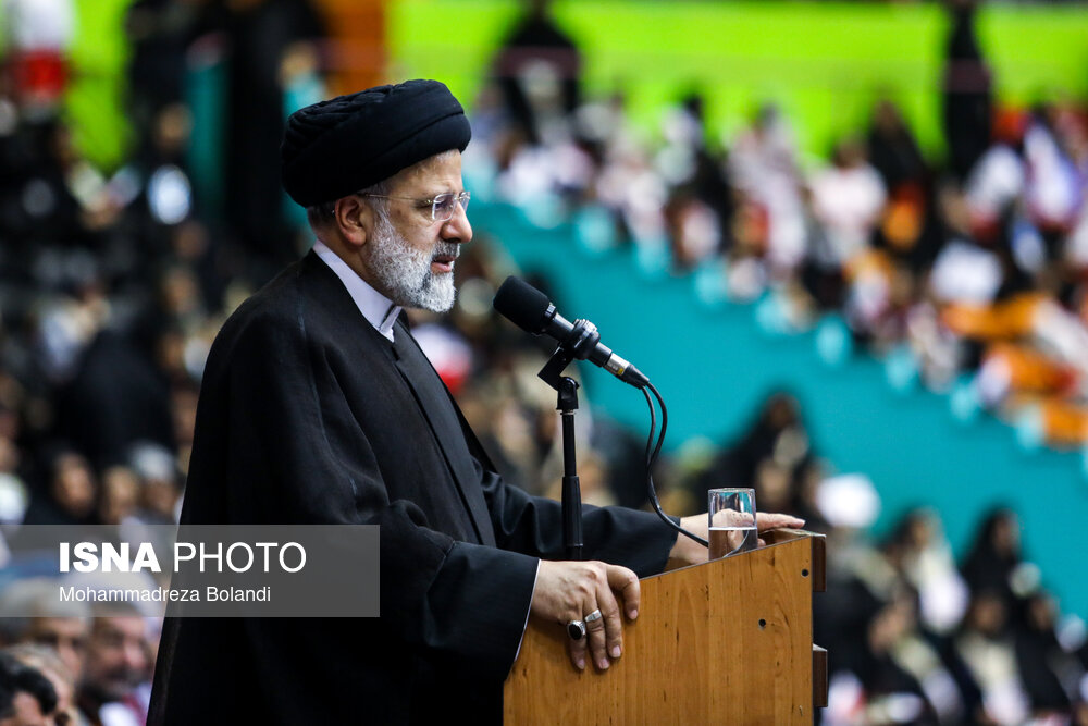 حضور رئیسی در مراسم گرامیداشت هفته هلال احمر