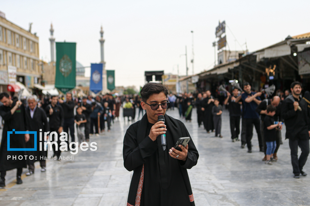 عزاداری شهادت امام جعفر صادق (ع) در قم