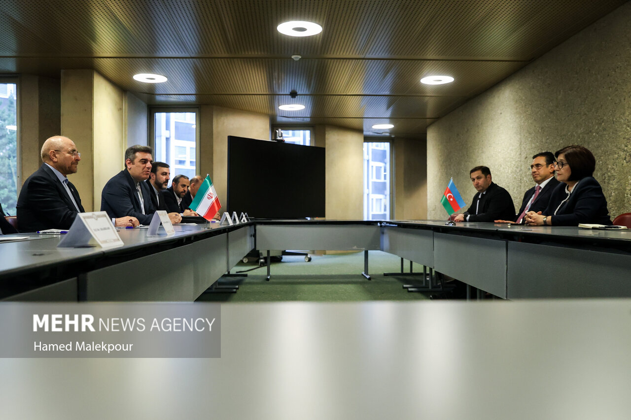 دومین روز سفر رئیس مجلس به ژنو