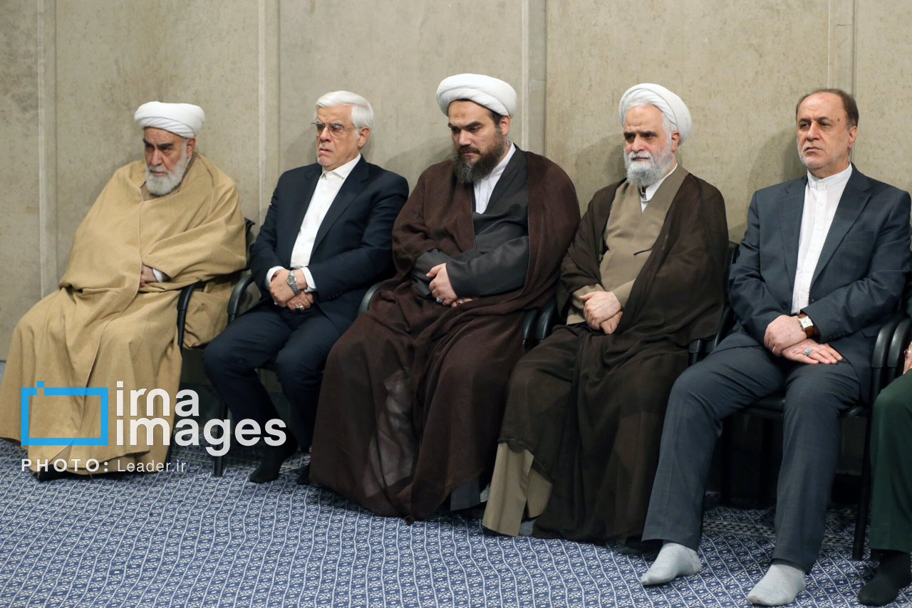 دیدار مسئولان و کارگزاران نظام با رهبر معظم انقلاب