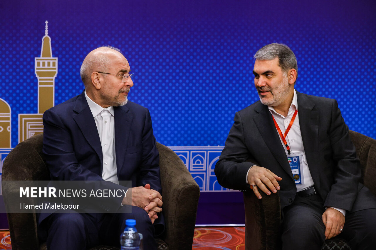 سفر رئیس مجلس به مشهد مقدس