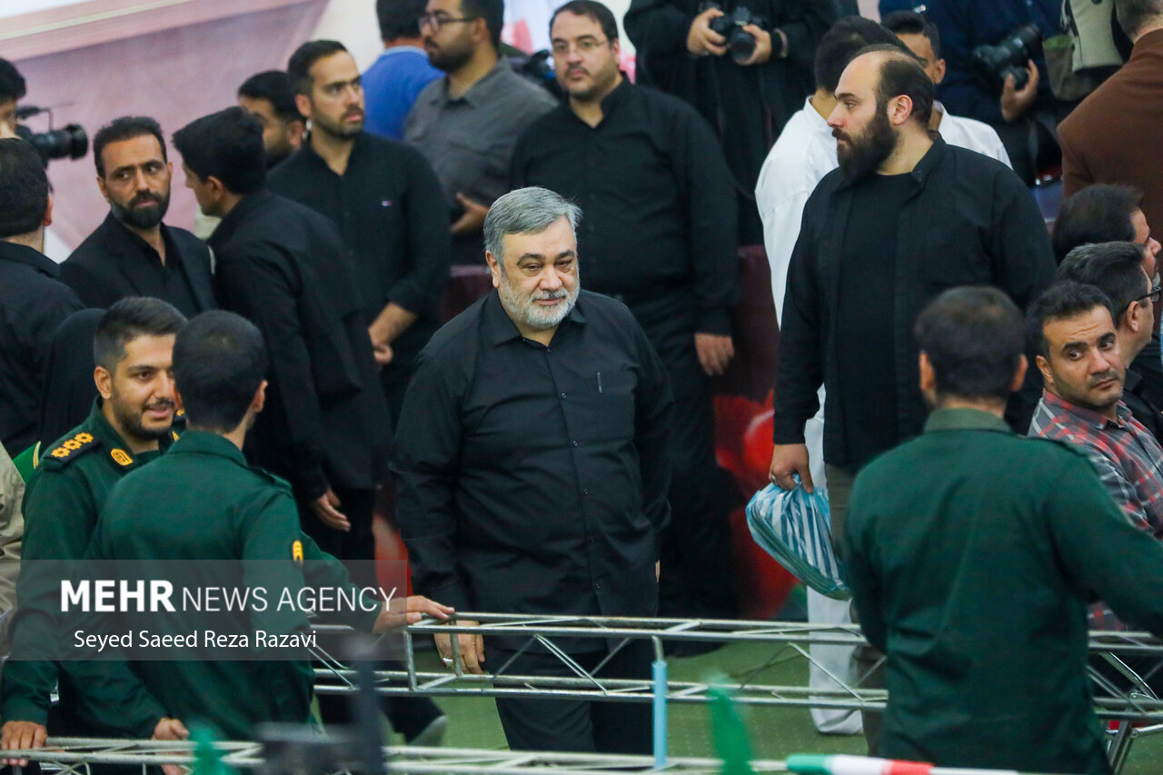 مراسم اربعین شهدای اقتدار ایران