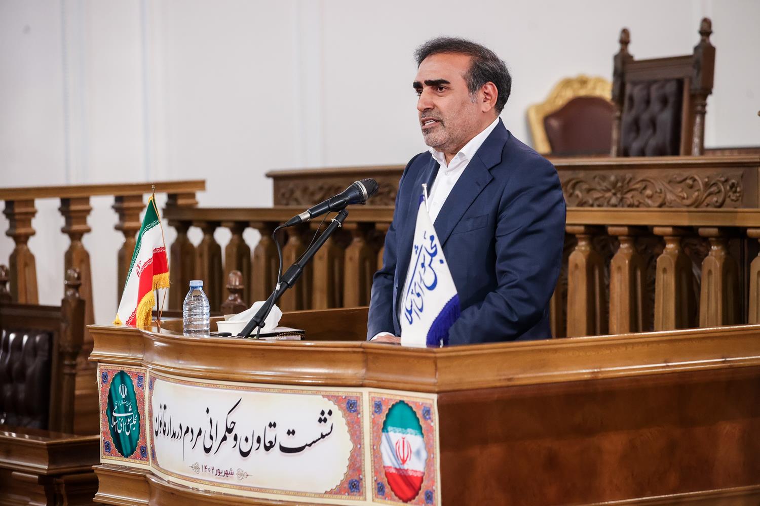 برگزاری نشست تعاون و حکمرانی مردم در مدار قانون با حضور قالیباف