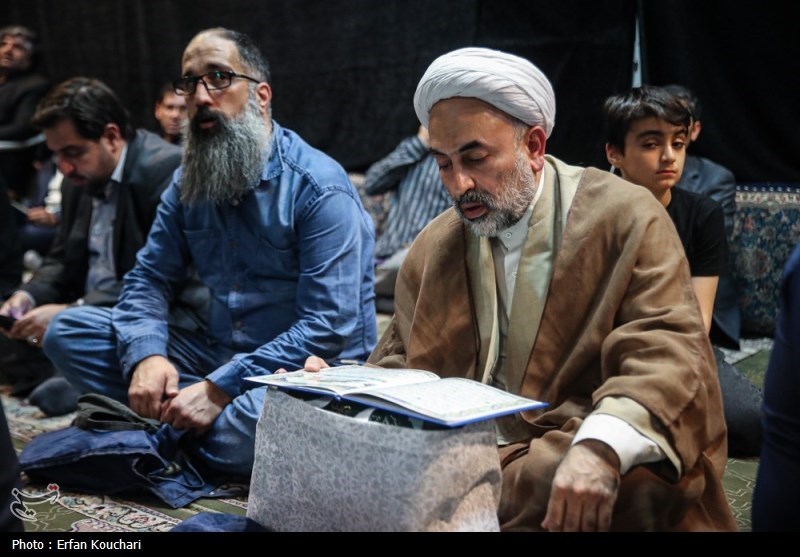 مراسم ختم حسین معینی پور