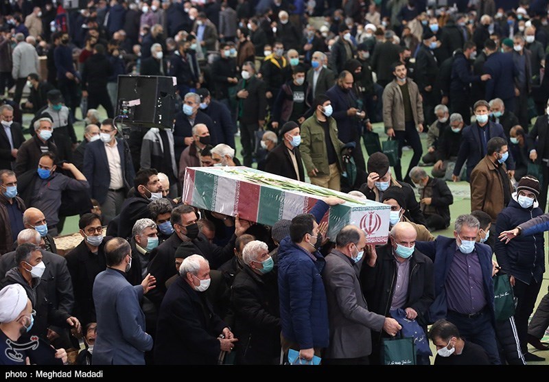تشییع پیکر ۱۳ شهید گمنام بعد نماز جمعه تهران