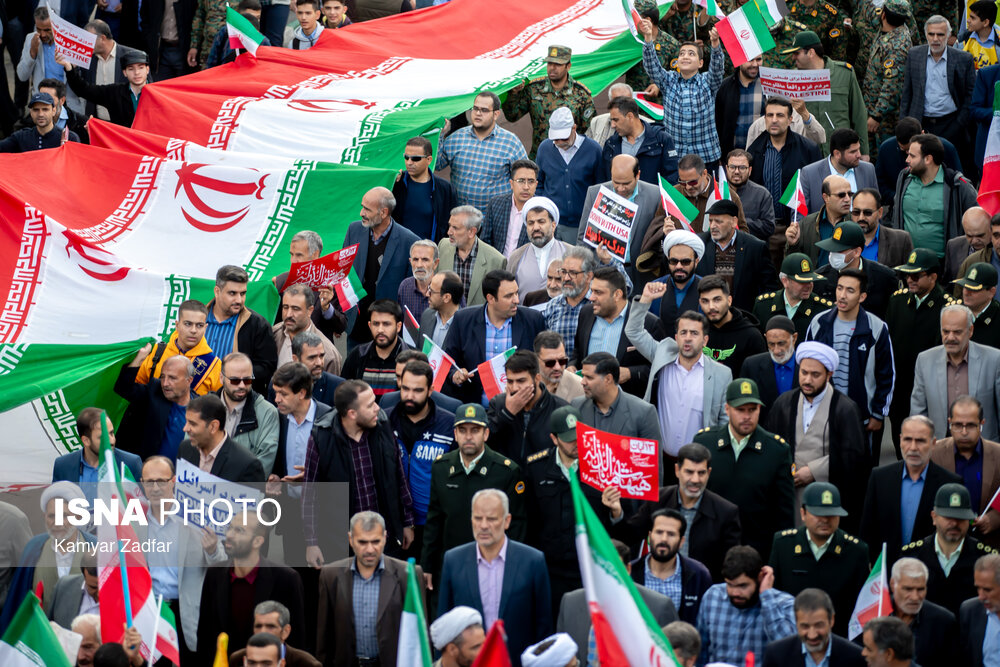 راهپیمایی ۱۳ آبان در سراسر کشور