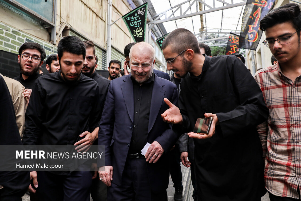 حضور قالیباف در گردهمایی سالانه طلاب عصر انقلاب