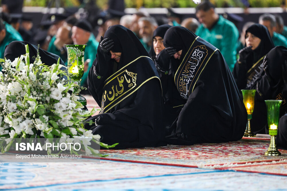 مراسم خطبه خوانی شب شهادت امام رضا (ع)