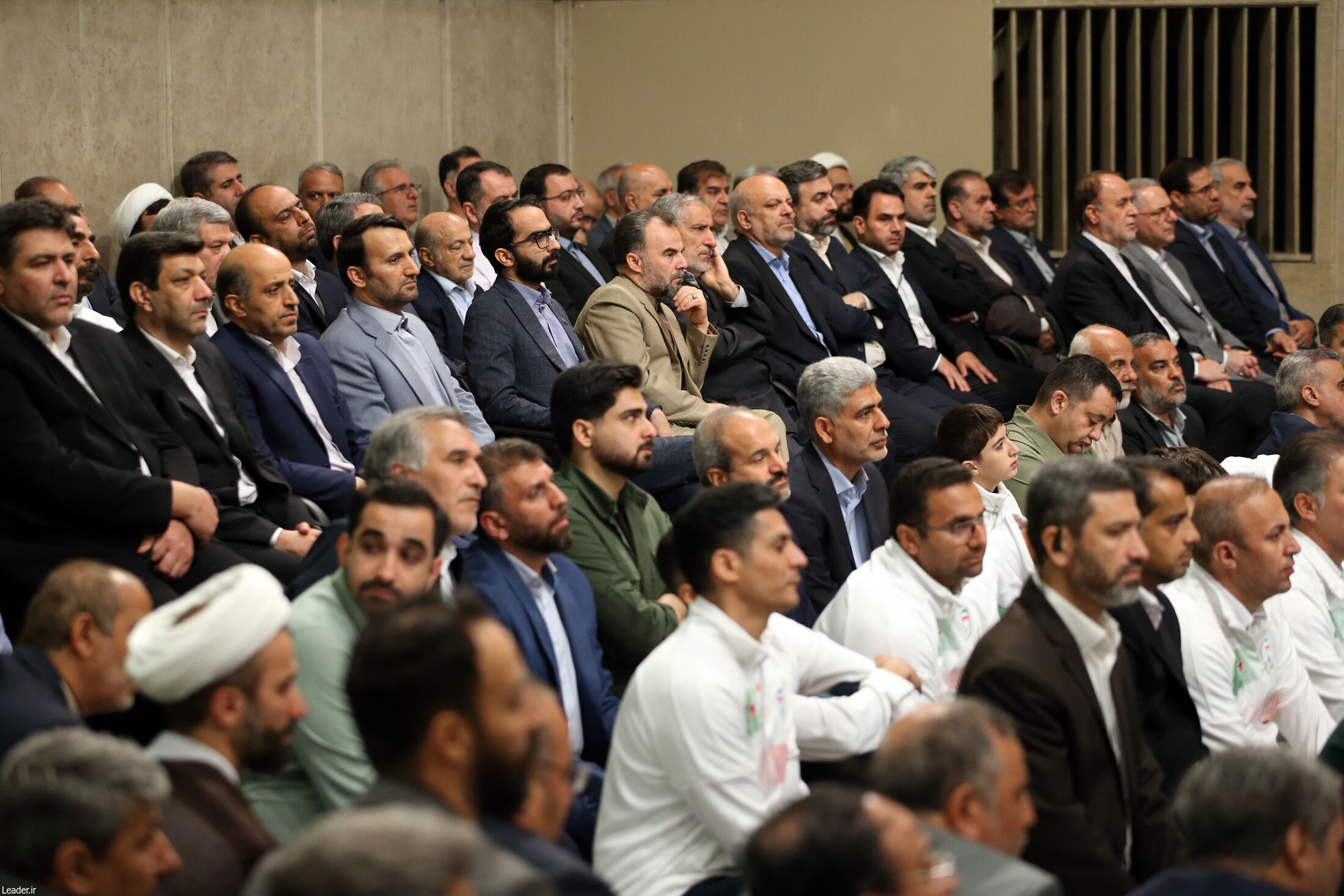 دیدار معلمان با رهبر انقلاب