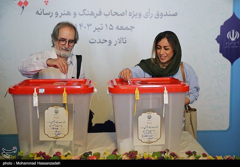 مرحله دوم انتخابات ریاست جمهوری در تالار وحدت