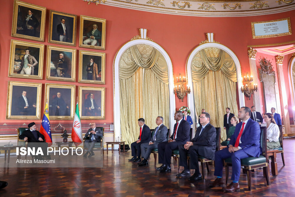 دیدار رئیس جمهور با رییس مجلس ونزوئلا