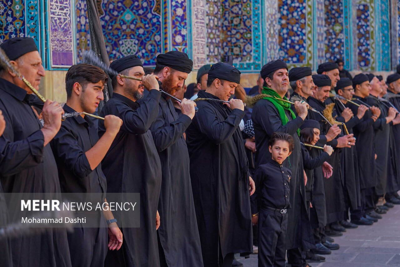 آیین طشت گذاری ماه محرم