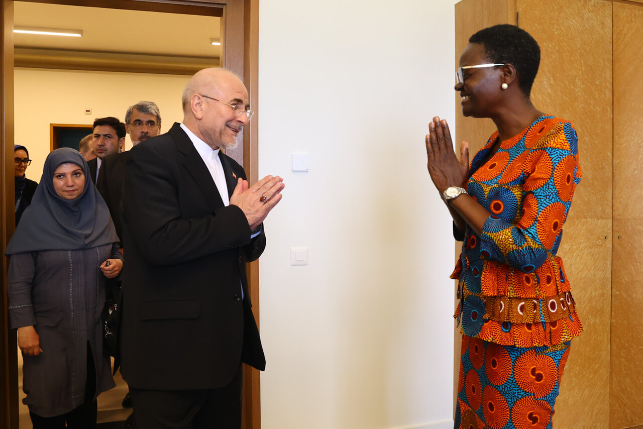 دیدار قالیباف با رئیس اتحادیه بین المجالس جهانی