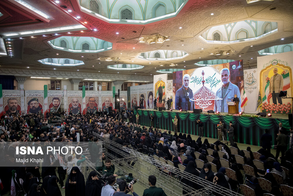 مراسم ششمین سالگرد شهادت سردار سپهبد قاسم سلیمانی