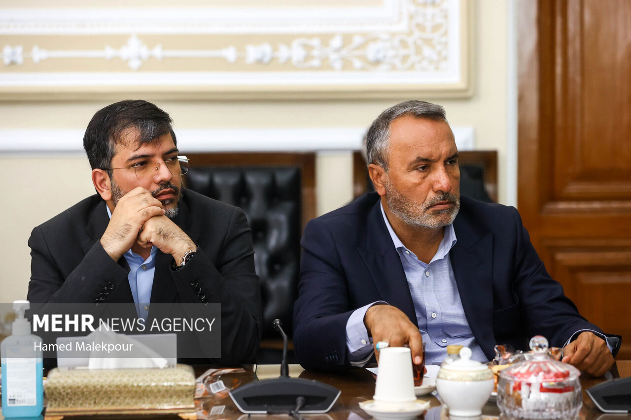 جلسه شورای هماهنگی مجلس با حضور قالیباف