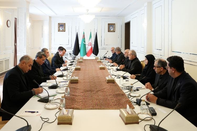 دیدار رهبر ملی ترکمنستان با دکتر پزشکیان