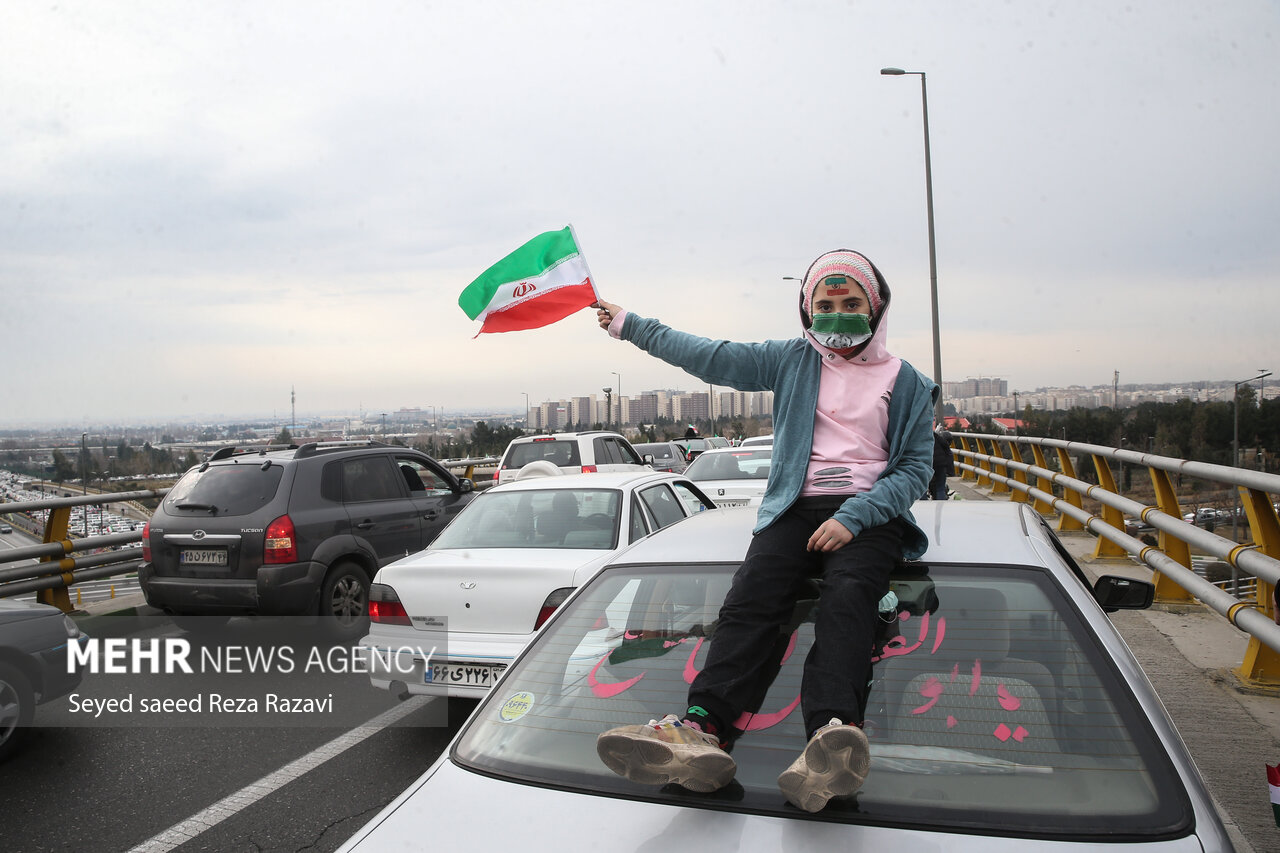 راهپیمایی یوم الله ۲۲ بهمن در تهران