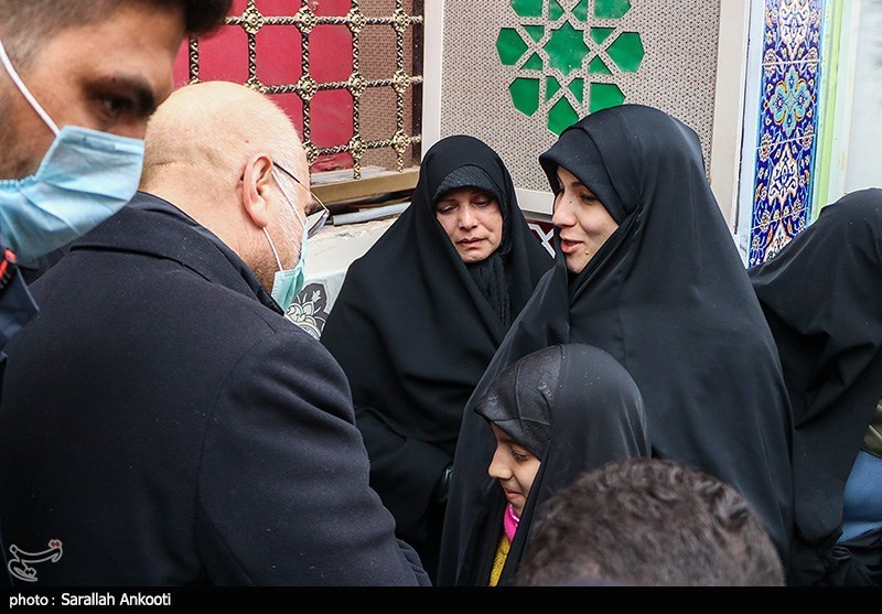 حضور رئیس مجلس بر سر مزار شهید قاسم سلیمانی