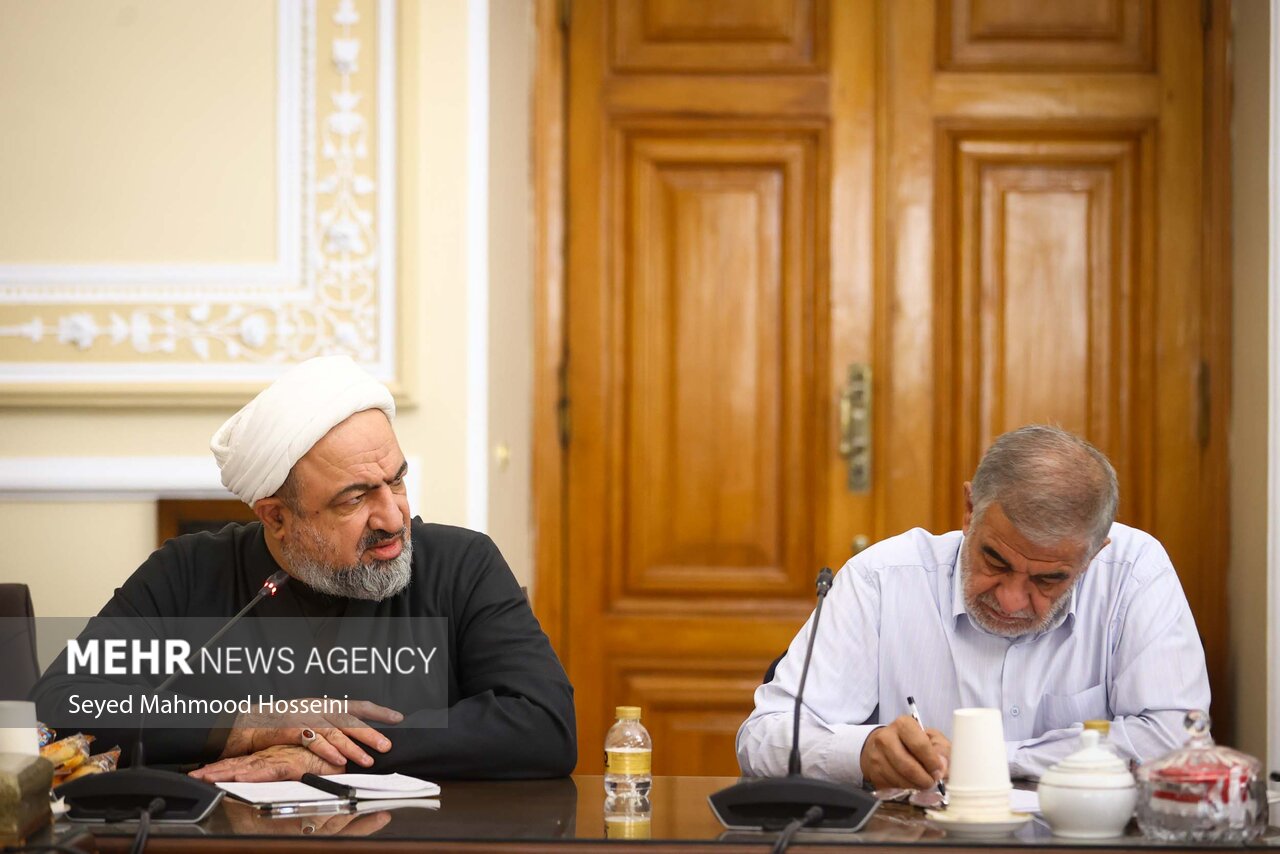 نشست شورای هماهنگی مجلس با حضور قالیباف