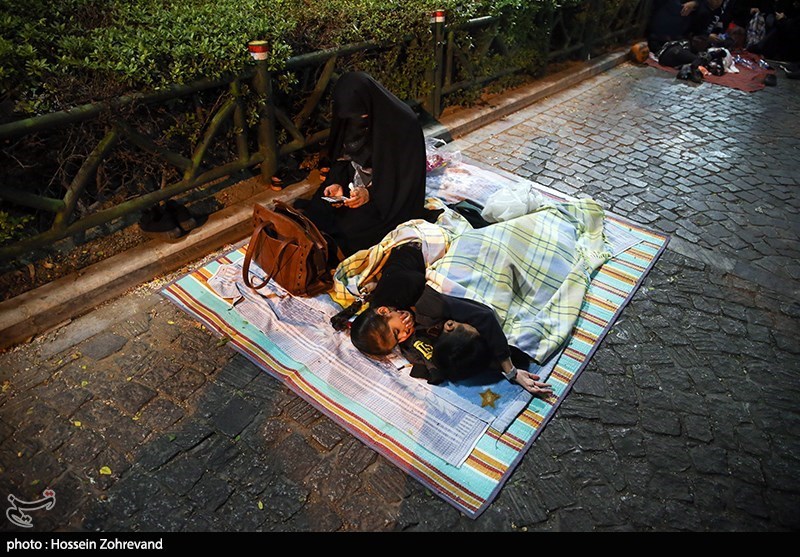  مراسم احیای شب بیست و یکم ماه رمضان در مسجد ارک
