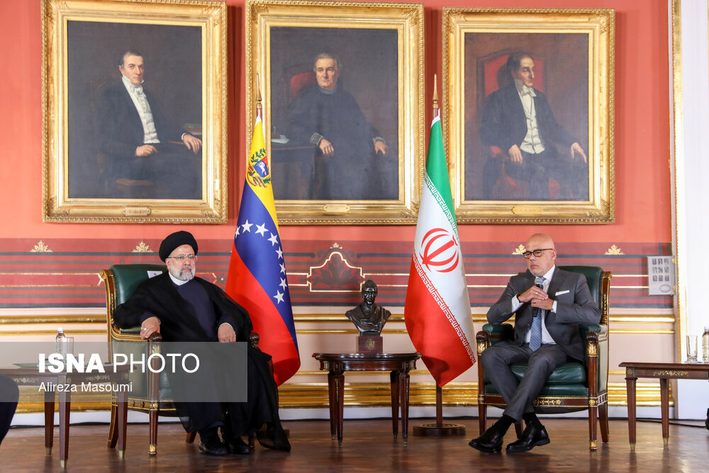 دیدار رئیس جمهور با رییس مجلس ونزوئلا