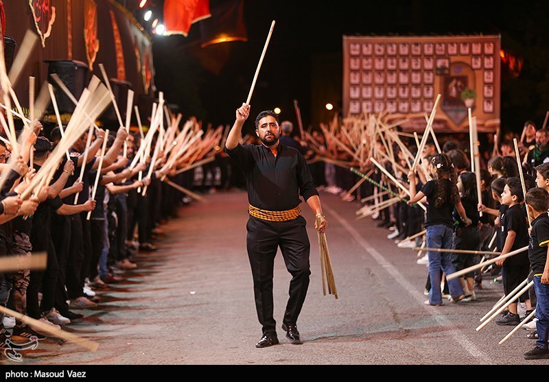 مراسم عزاداری شاه حسین گویان در تبریز