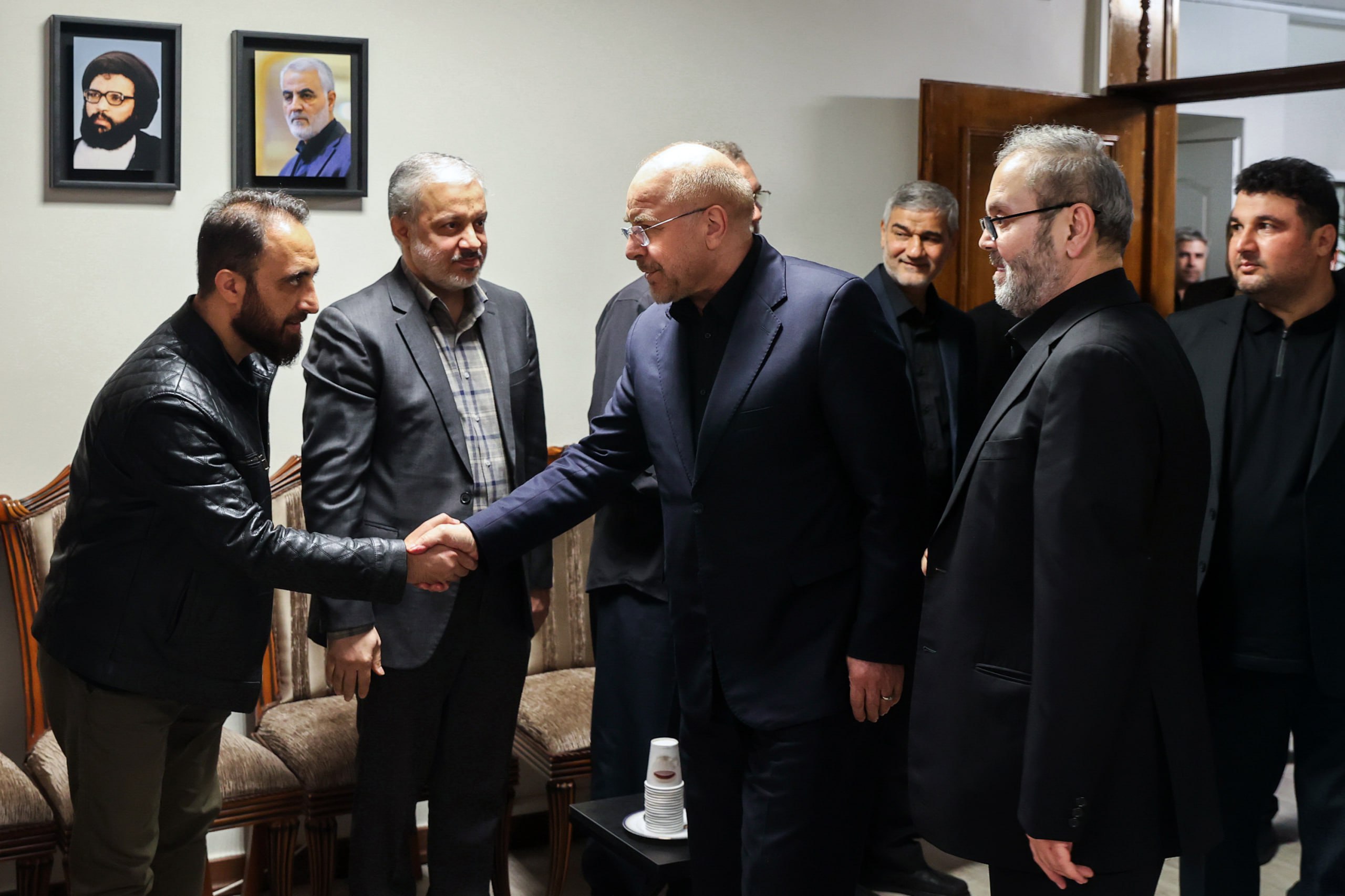قالیباف در دفتر حزب‌الله لبنان