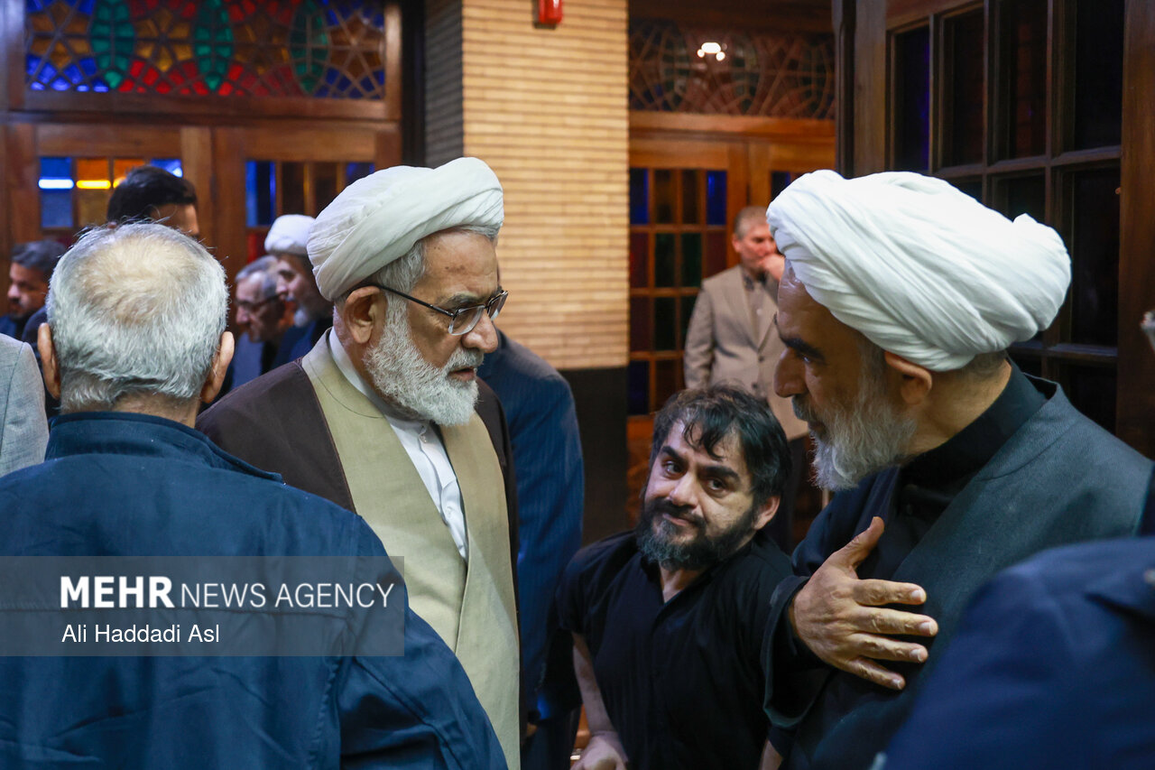 مراسم ترحیم مرحوم محمد قمی