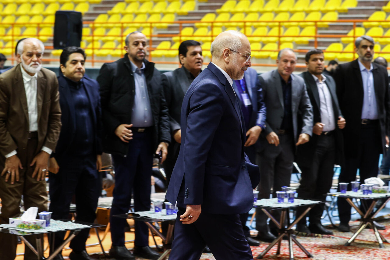  افتتاح خانه کشتی شهدای طرقبه با حضور قالیباف