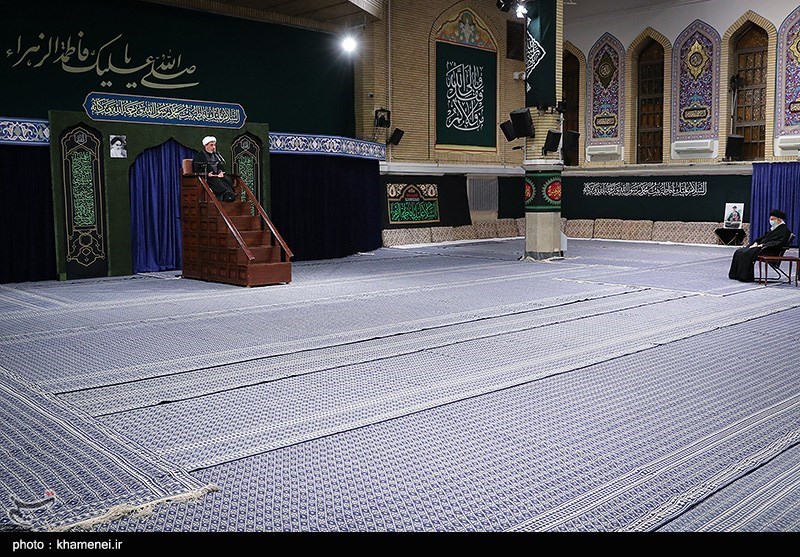 نخستین شب مراسم عزاداری ایام شهادت حضرت فاطمه‌زهرا (س)