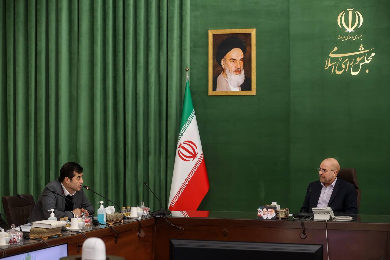 دیدار وزیر و معاونان وزارت ورزش و جوانان با قالیباف