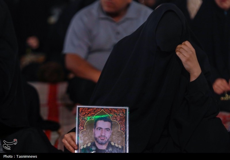 گرامیداشت چهلمین روز شهدای اقتدار در مسجد جمکران