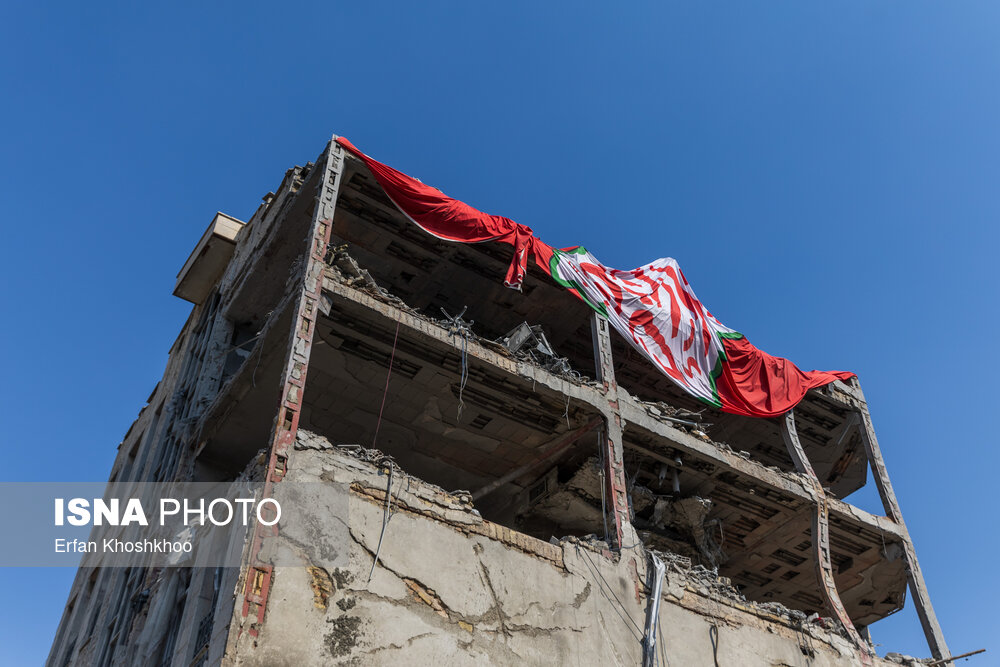 منازل مسکونی خسارت دیده منطقه ۴ تهران در جنگ تحمیلی ۱۲ روزه