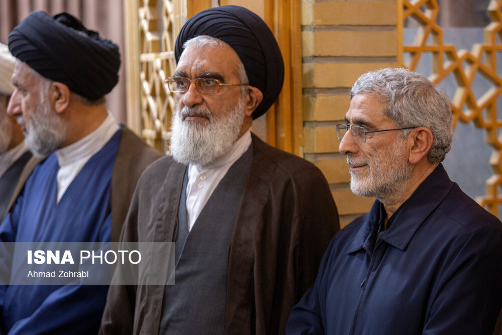 مراسم ترحیم مادر سید حسن نصرالله در قم