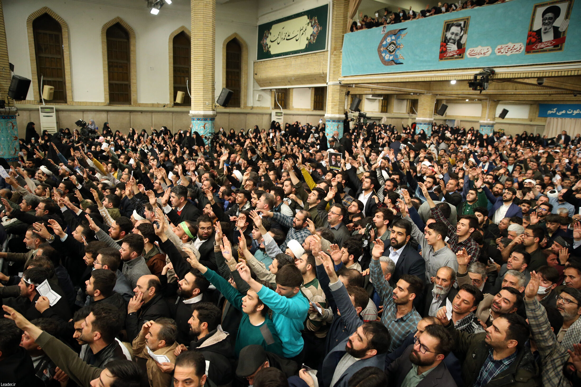 دیدار مردم استان آذربایجان شرقی با رهبر انقلاب