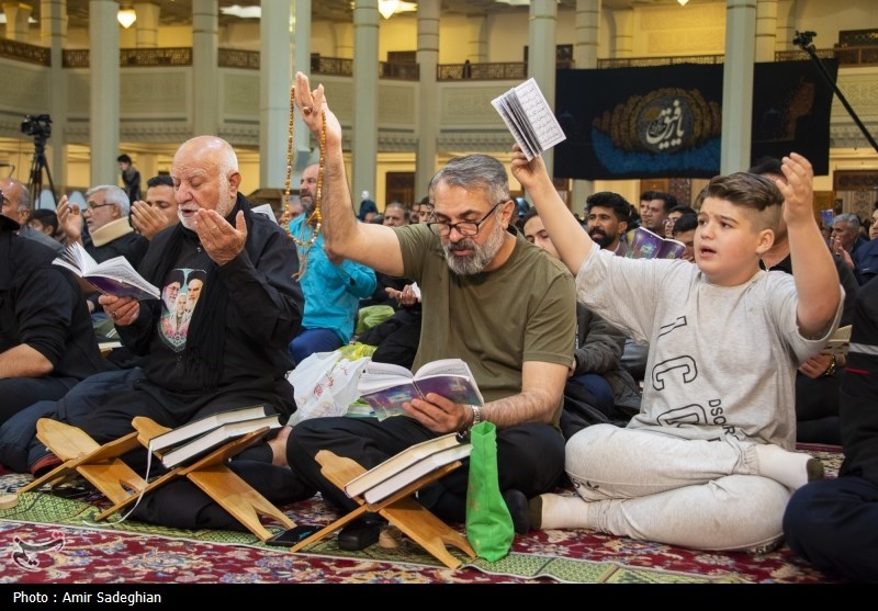  مراسم احیای شب قدر در حرم مطهر حضرت شاهچراغ (ع)