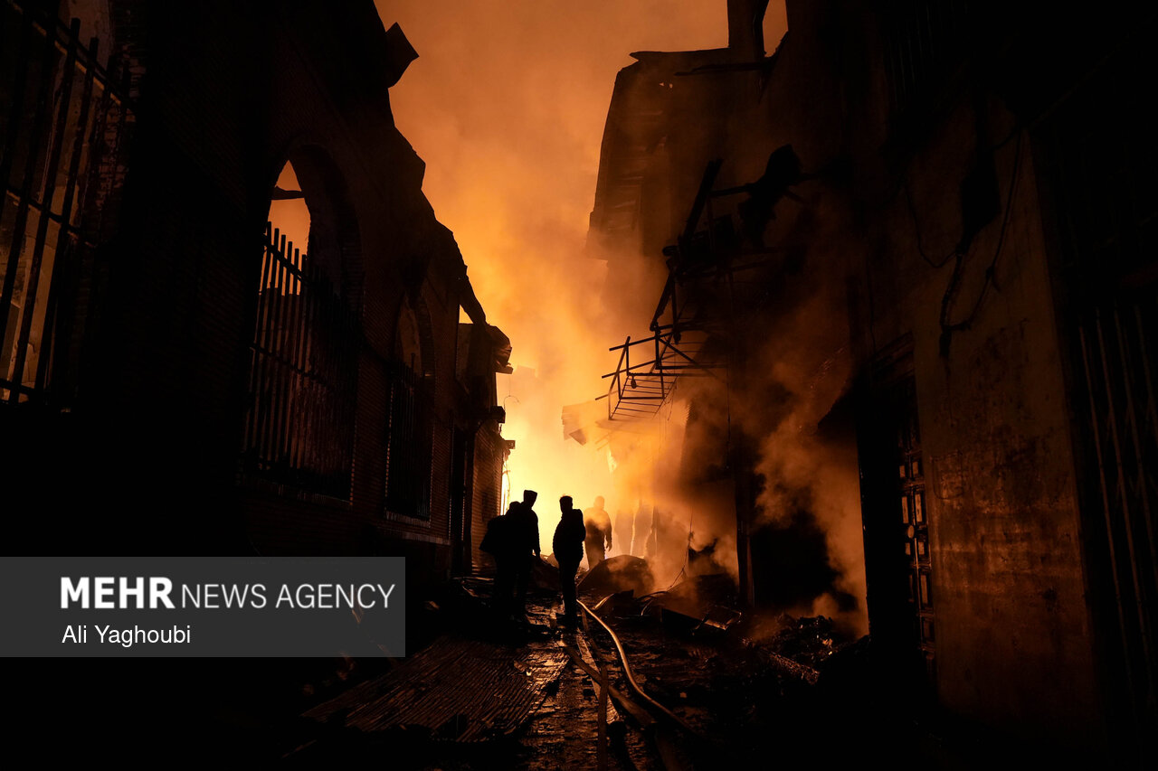 تخریب‌ اموال توسط اغتشاشگران در رشت