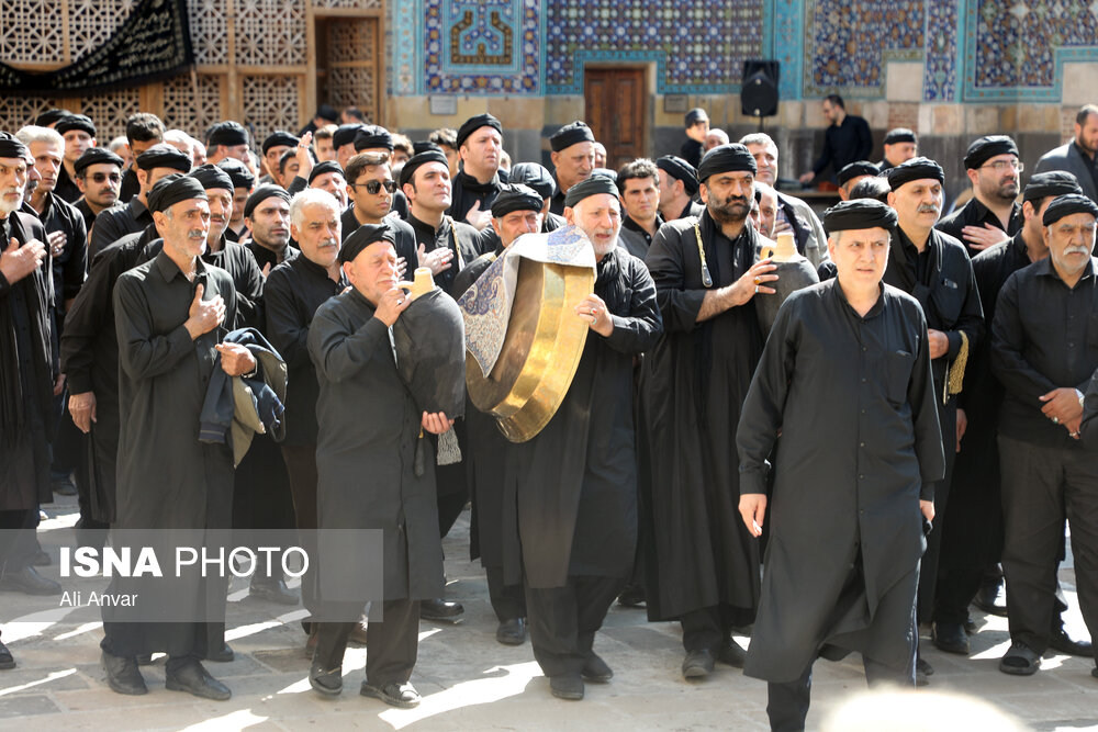 مراسم طشت‌گذاری در اردبیل