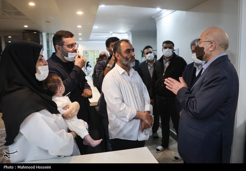 بازدید قالیباف از موسسه خیریه