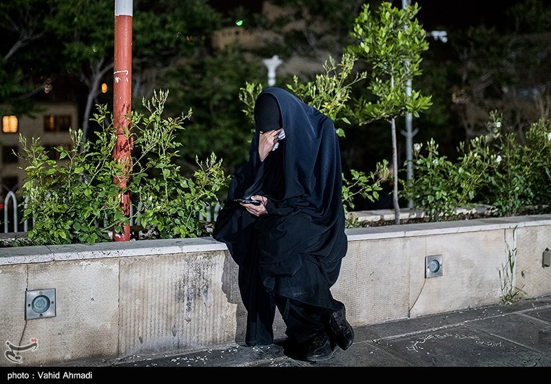  احیای شب قدر در امامزاده پنج تن لویزان